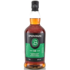 Springbank 15 Year Old 46% 70cl - RMW