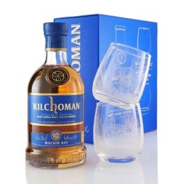 Kilchoman Machir Bay 2 Glass Giftpack 70cl - RMW