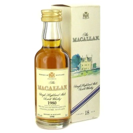 Macallan 1980 18 Year Old 43% 5cl - RMW
