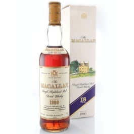 Macallan 1980 18 Year Old 43% 70cl - RMW