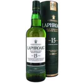 Laphroaig 15 Year Old Bicentenary 2015 Release 43% 70cl - RMW