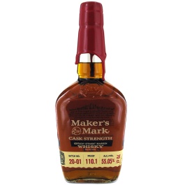 Maker's Mark Cask Strength Bourbon 55.05% 70cl - RMW