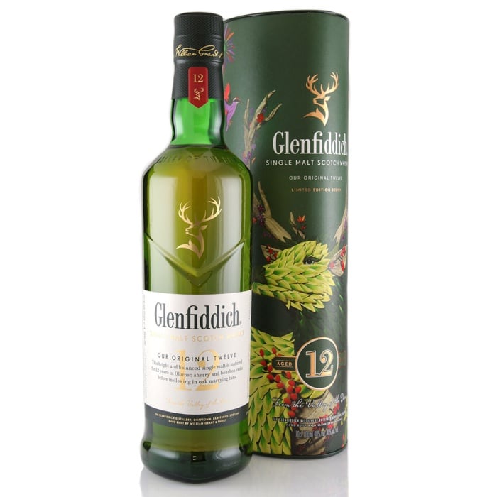 Glenfiddich 12 Year Old 40% 70cl - RMW