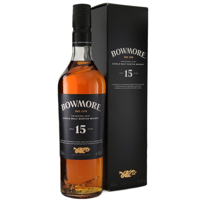 Bowmore 15 Year Old 43% 70cl - RMW