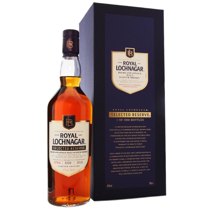 Royal Lochnagar Selected Reserve 43% 70cl - RMW