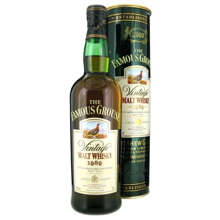 Famous Grouse 1989 Malt Whisky 40% 70cl - RMW
