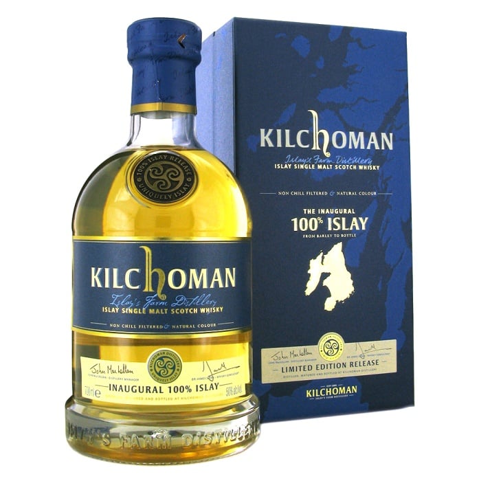 Kilchoman 100% Islay Inaugural Release 50% 70cl - RMW