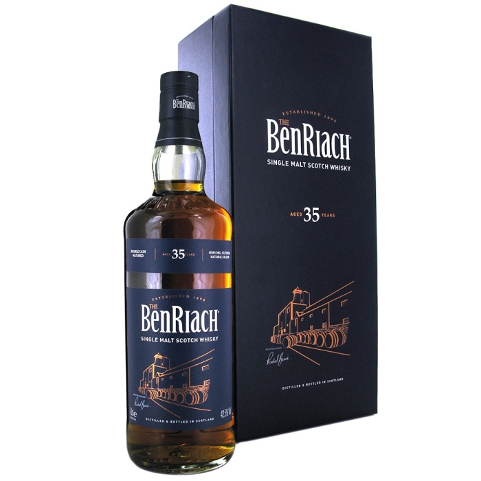 ベンリアック - 35年 35y BenRiach 0 ネット限定 （並行） 42.5