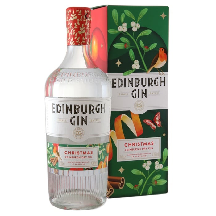 Edinburgh Gin Christmas Edition 43% 70cl - RMW