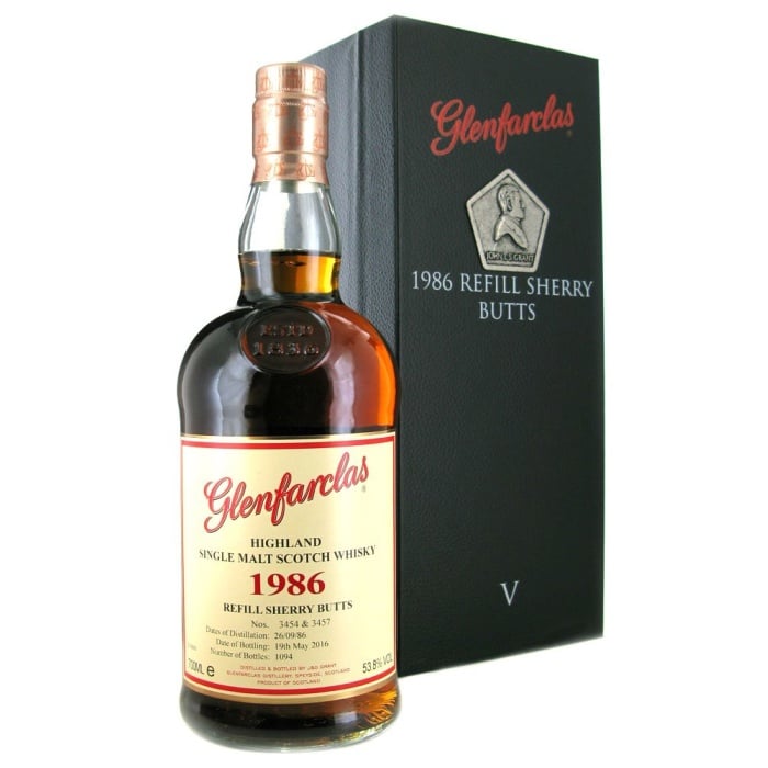 Glenfarclas 1986 Vintage 53.8% 70cl - RMW