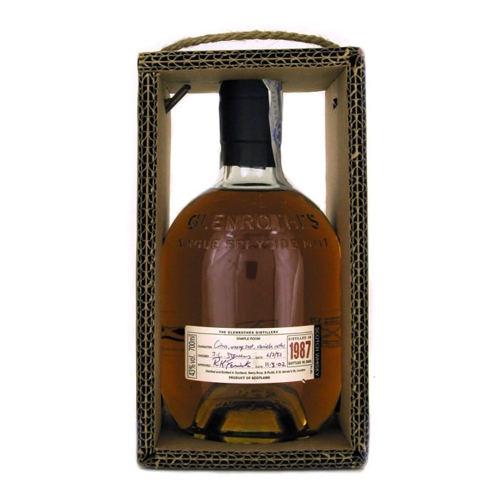 Glenrothes 1987 bottled 2005 43% 70cl - RMW