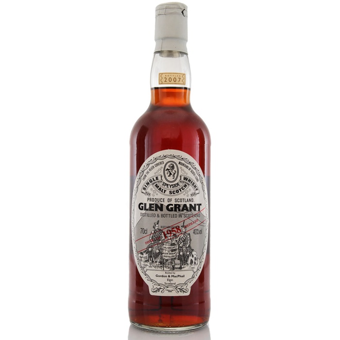 Glen Grant 1958 Gordon and MacPhail b.2007 40% 70cl - RMW