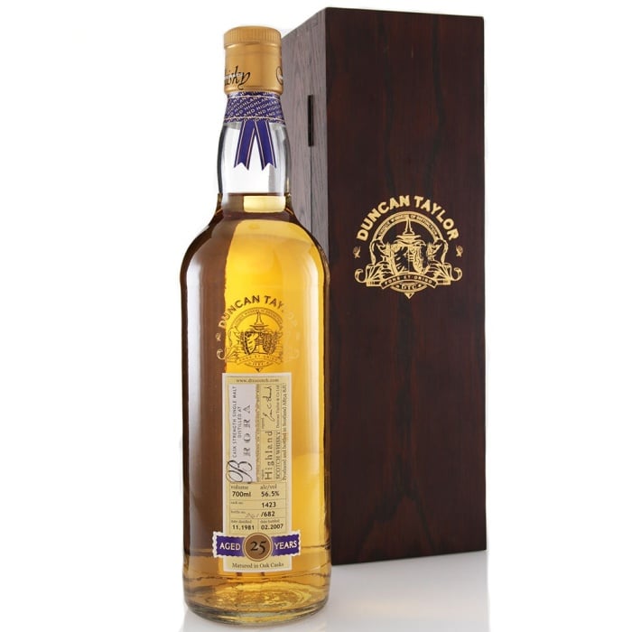 ブローラ(BRORA)１９８１ ２５年ダンカンテイラー社シングルモルトウィスキー ブローラ(BRORA)1981 25年ダンカンテイラー社シングルモルト