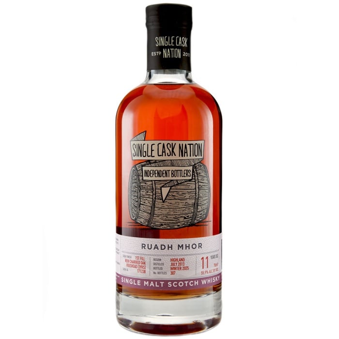 Ruadh Maor 2013 11 Year Old Single Cask Nation 55.9% 70cl - RMW
