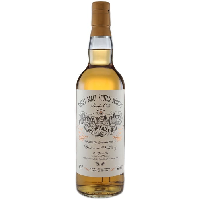 Bowmore 2005 20 Year Old RMW Cask #98 52.6% 70cl - RMW