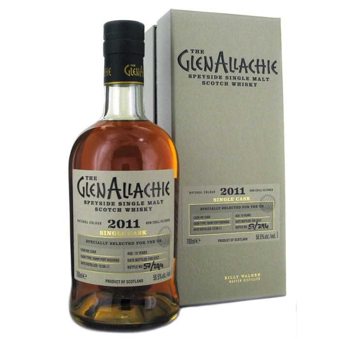 Glenallachie 2011 Tawny Port Hogshead #5368 56.5% 70cl - RMW