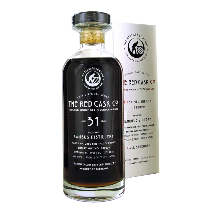 Cambus 1991 31 Year Old Red Cask Oloroso Finish 57.1% 70cl - RMW
