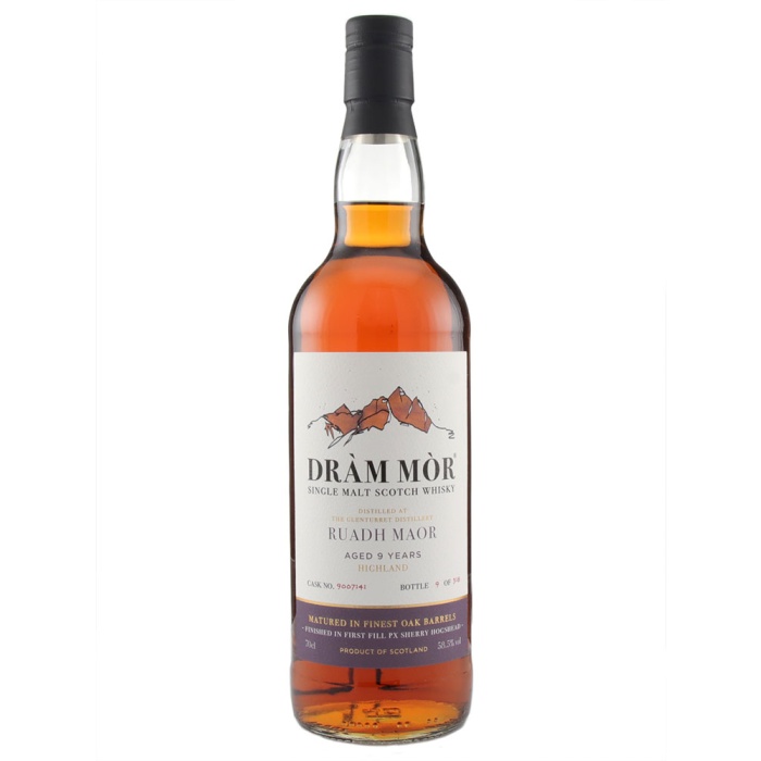 Ruadh Maor 2013 9 Year Old Dram Mor PX Sherry HH 58.5% 70cl - RMW