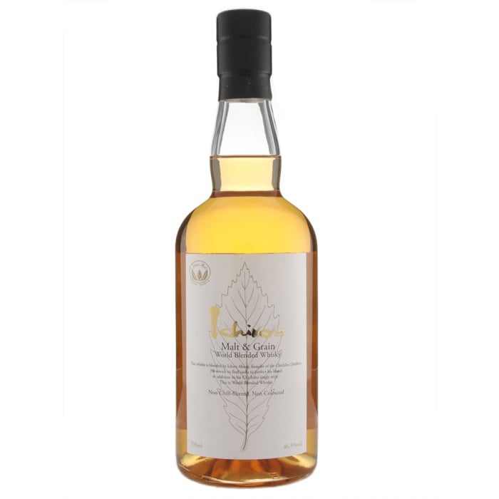Ichiro's Malt and Grain World Blended Whisky White Label 46.5