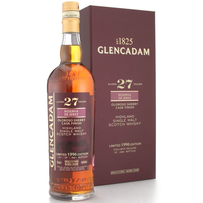 Glencadam 1996 27 Year Old Reserva de Jerez Oloroso Sherry Cask