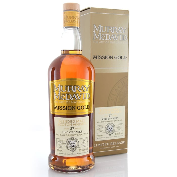 King of Casks 27 Year Old Mission Gold Murça Old Brandy Cask
