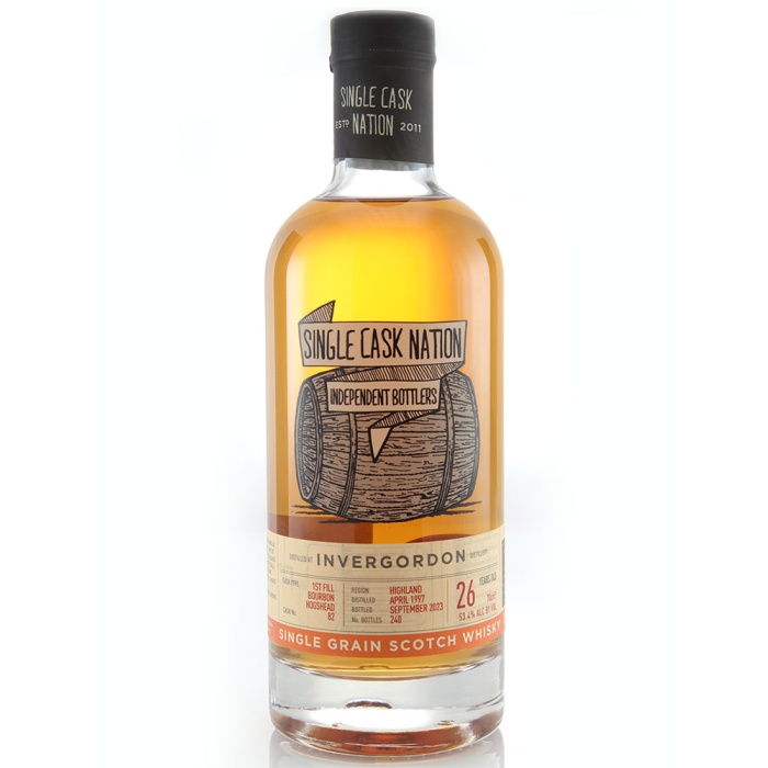 Invergordon 1997 26 Year Old #82 HHD Single Cask Nation 53.4% 70cl