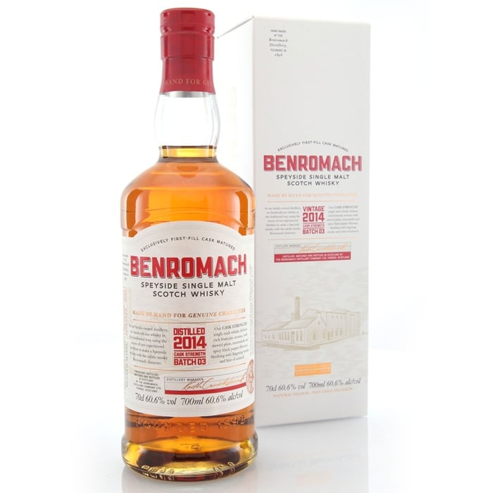Benromach 2014 Cask Strength Vintage 60.6% 70cl - RMW