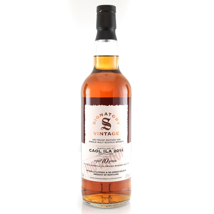 Caol Ila 2014 10 Year Old Signatory 100 Proof #28 57.1% 70cl - RMW