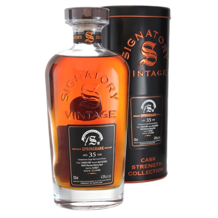Springbank 1989 35 Year Old Symingtons Choice 47.8% 70cl - RMW