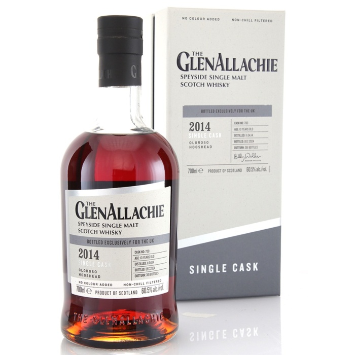 Glenallachie 2014 10 Year Old Oloroso Hogshead #700 60.5% 70cl - RMW