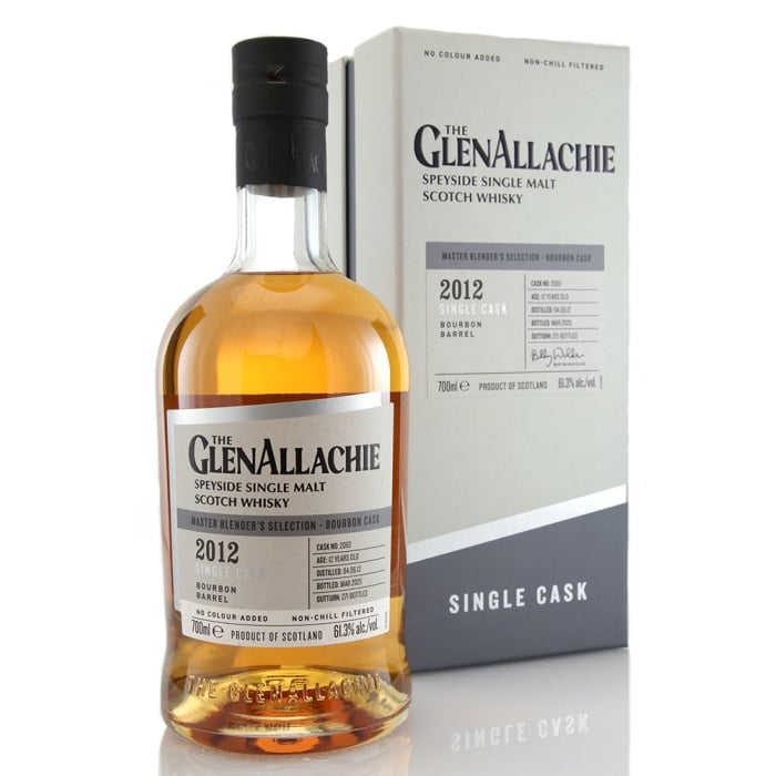 Glenallachie 2012 12 Year Old Bourbon Barrel #2083 61.3% 70cl - RMW