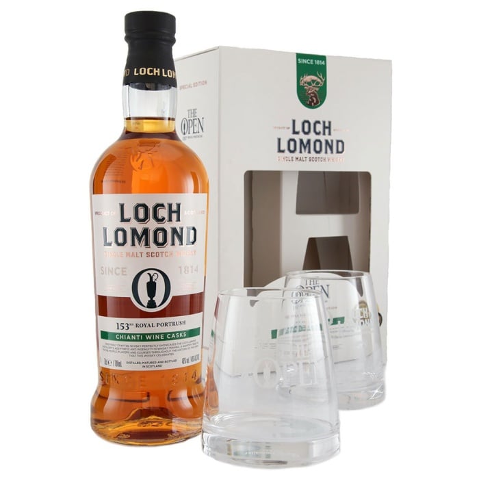 Loch Lomond Open Special Edition 2025 Gift Set (with 2 glasses) 46
