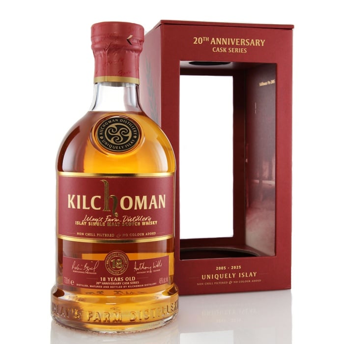 Kilchoman 2006 18 Year Old 20th Anniversary Cask Series Bourbon