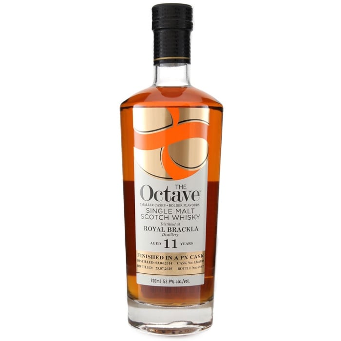 Royal Brackla 2014 11 Year Old Duncan Taylor Octave PX Finish 53.9