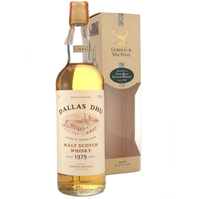 Dallas Dhu 1979 Gordon and MacPhail bottled 1998 40% 70cl - RMW
