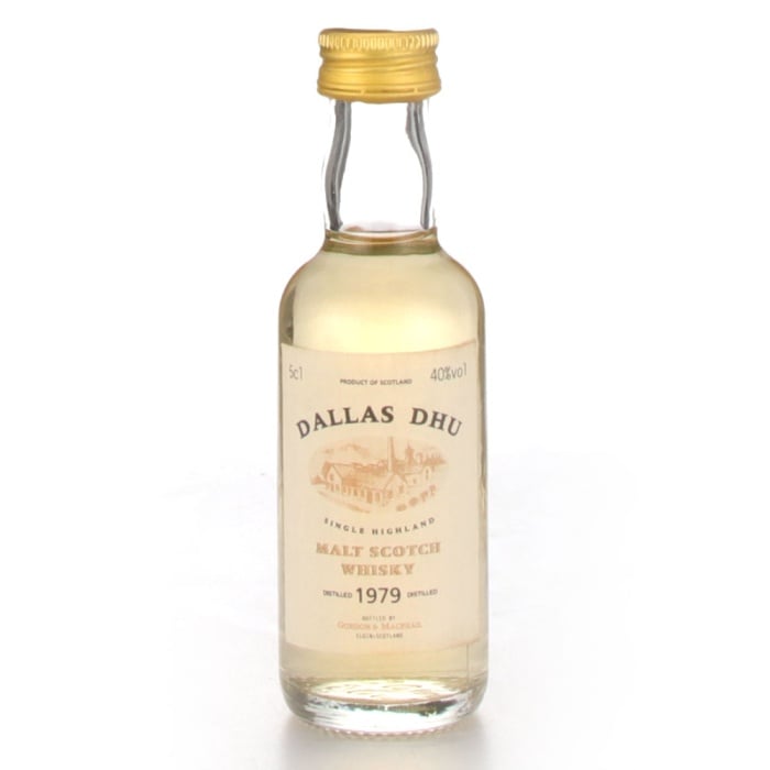 Dallas Dhu 1979 Gordon and MacPhail Miniature 40% 5cl - RMW