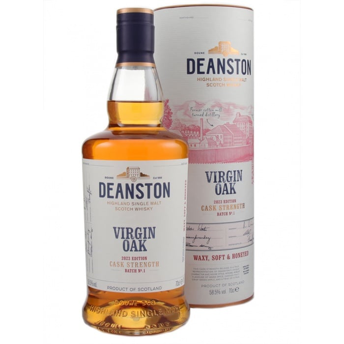 Deanston Virgin Oak Cask Strength 58.5% 70cl - RMW