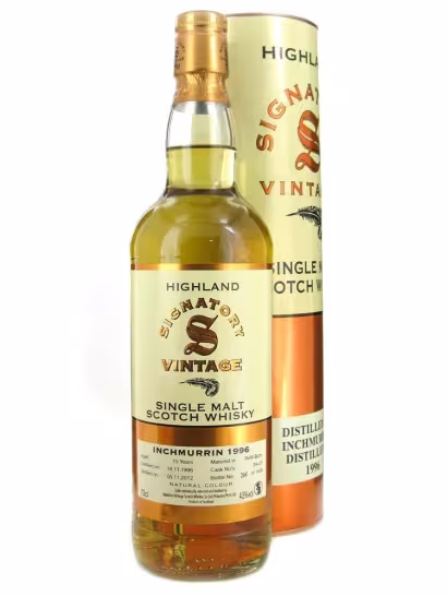 Inchmurrin 1996 15 Year Old Signatory 43% 70cl