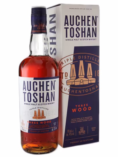 Auchentoshan Three Wood 43% 70cl
