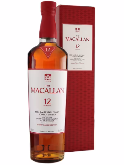 Macallan 12 Year Old Sherry Oak 40% 70cl