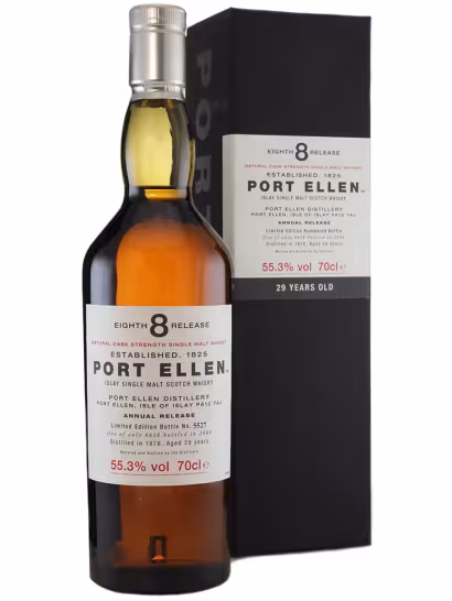 Port Ellen 1978 29 Year Old 8th Release 55.3% 70cl