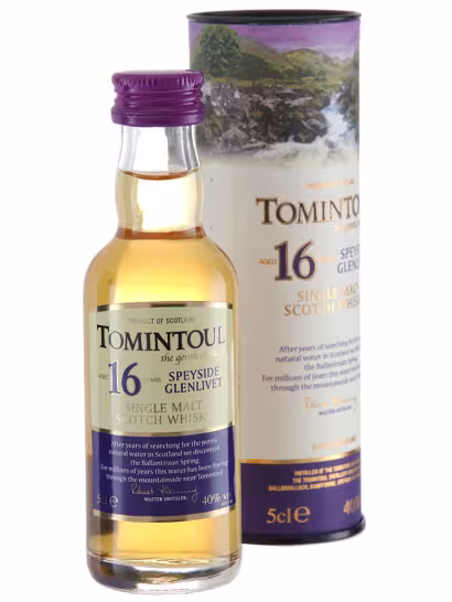 Tomintoul 16 Year Old Miniature 40% 5cl