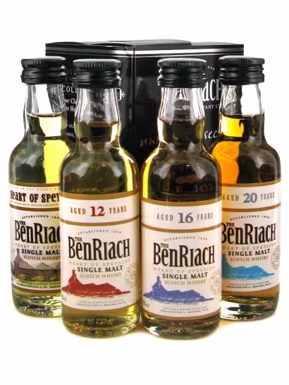 Benriach Classic Collection Nas,12,16,20 Year Old Gift Pack 4x5cl