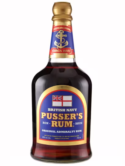 Pussers Blue Label Rum 40% 70cl