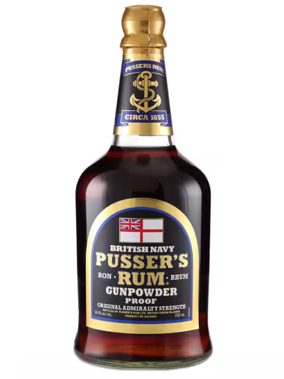Pussers Gunpowder Rum 54.5% 70cl