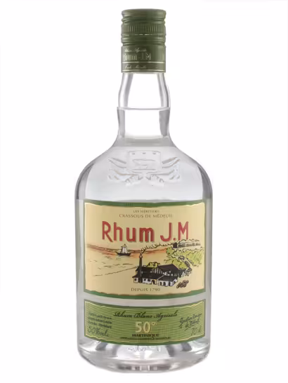 Rhum JM Agricole Blanc 50% 70Cl