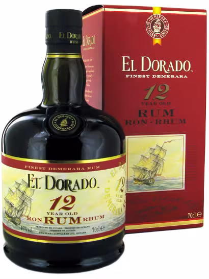 El Dorado 12 Year Old Rum 40% 70cl