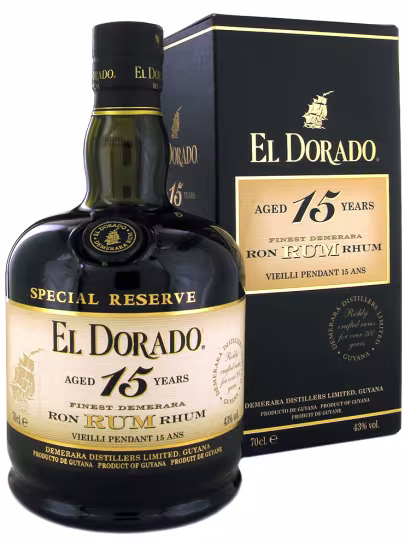 El Dorado 15 Year Old Rum 43% 70cl