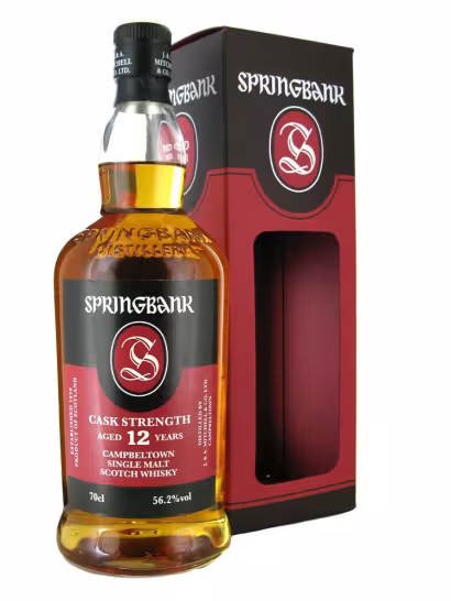 Springbank 12 Year Old Cask Strength 56.2% 70cl