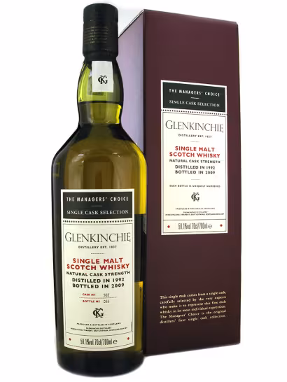 Glenkinchie 1992 Managers Choice 58.1% 70cl